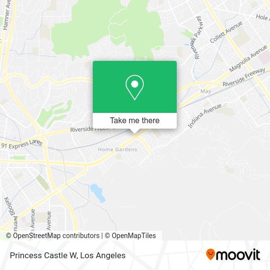 Princess Castle W map