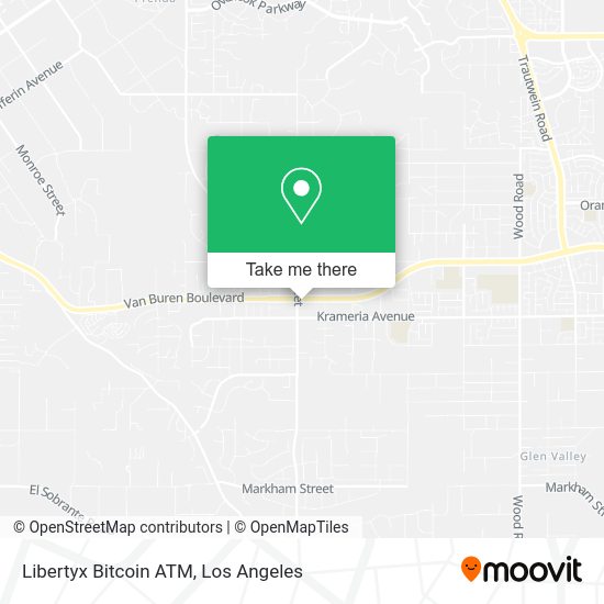 Libertyx Bitcoin ATM map