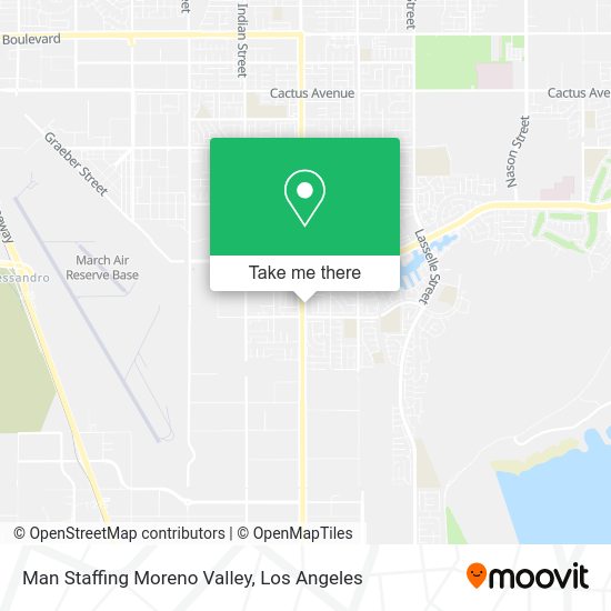 Man Staffing Moreno Valley map