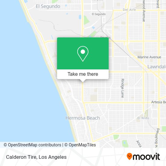Calderon Tire map