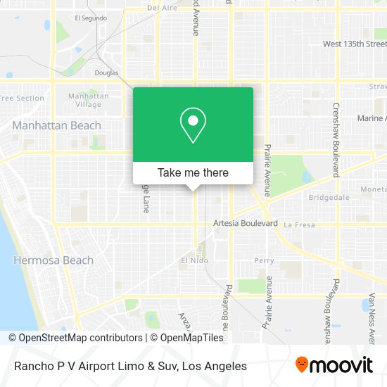 Mapa de Rancho P V Airport Limo & Suv