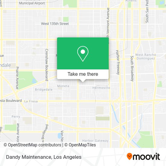Dandy Maintenance map