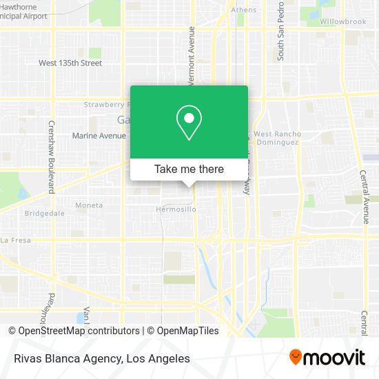 Mapa de Rivas Blanca Agency