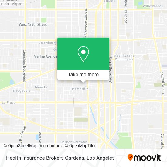 Health Insurance Brokers Gardena map