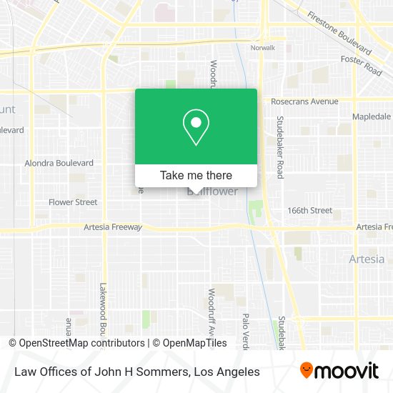 Mapa de Law Offices of John H Sommers