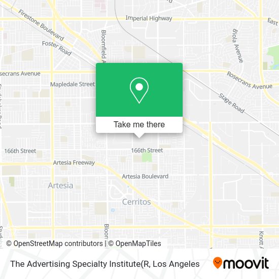 The Advertising Specialty Institute map