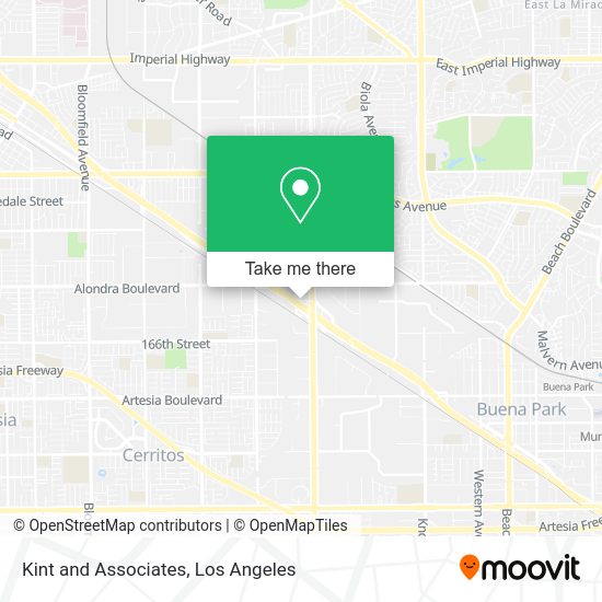 Kint and Associates map