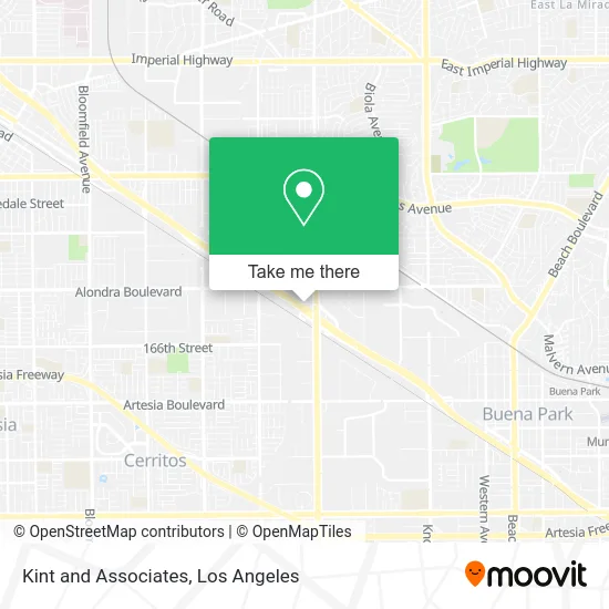 Kint and Associates map