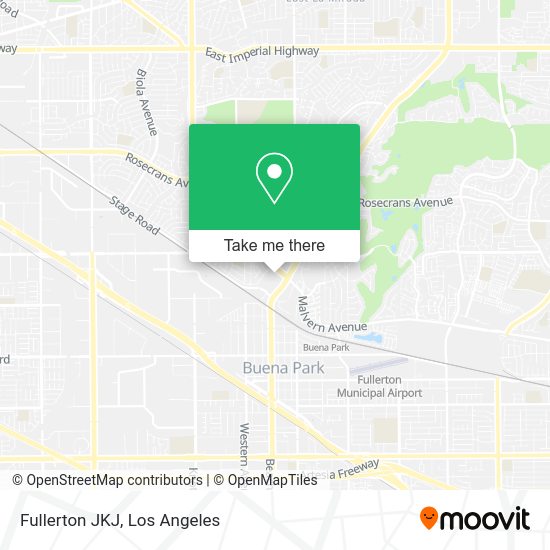 Mapa de Fullerton JKJ