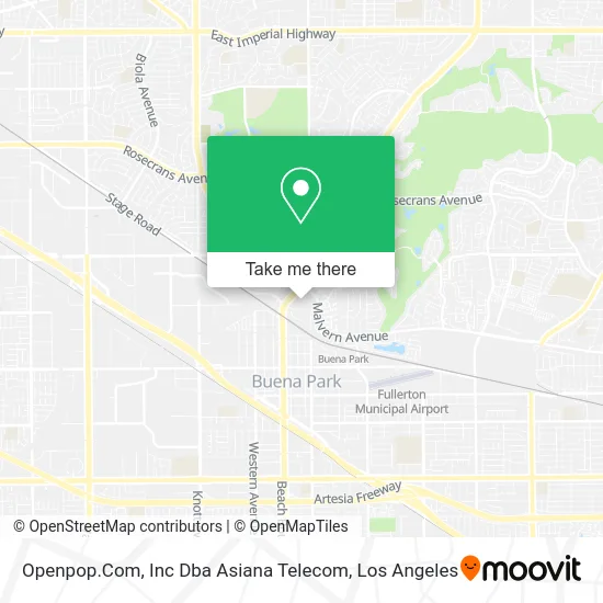 Openpop.Com, Inc Dba Asiana Telecom map