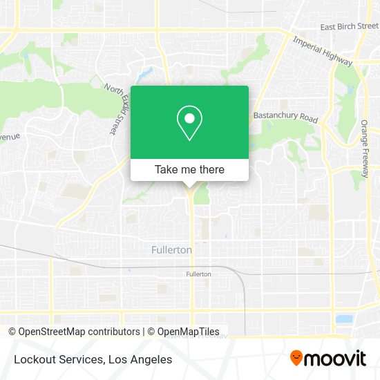 Lockout Services map