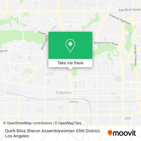 Mapa de Quirk-Silva Sharon Assemblywoman 65th District