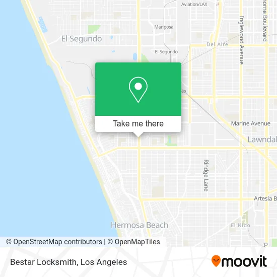 Bestar Locksmith map