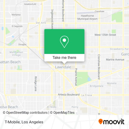 Mapa de T-Mobile