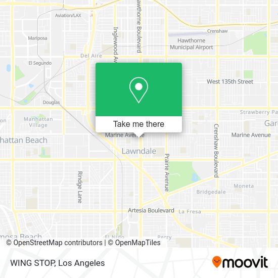 Mapa de WING STOP