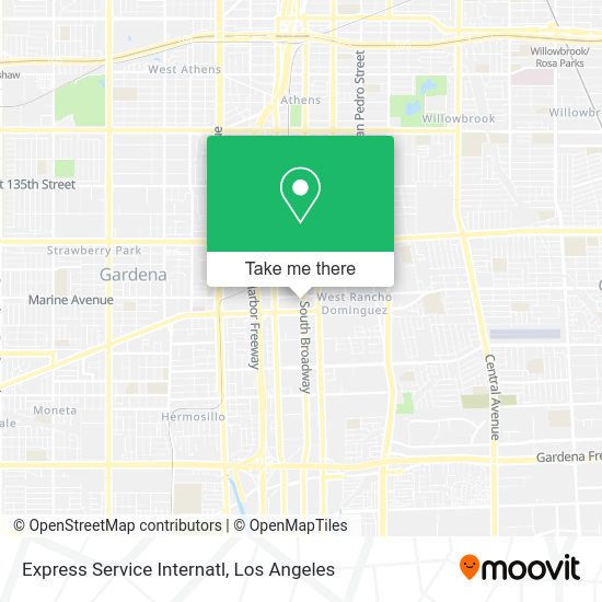 Mapa de Express Service Internatl