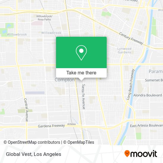 Mapa de Global Vest