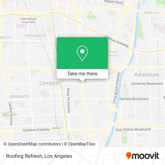 Mapa de Roofing Refresh