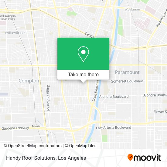 Mapa de Handy Roof Solutions