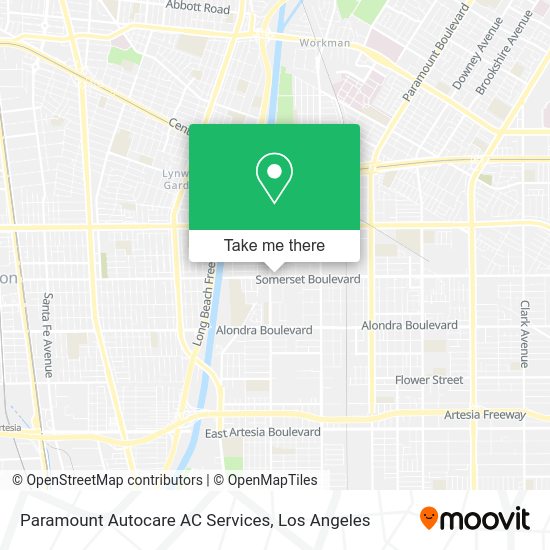 Paramount Autocare AC Services map