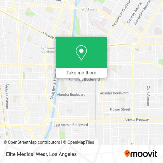 Mapa de Elite Medical Wear
