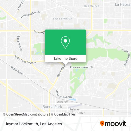 Jaymar Locksmith map