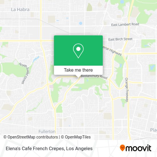 Mapa de Elena's Cafe French Crepes