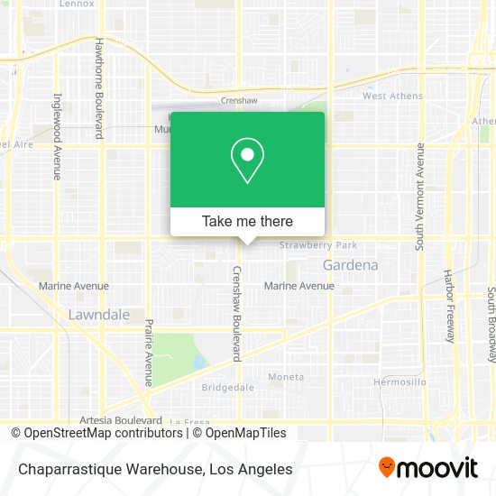 Mapa de Chaparrastique Warehouse