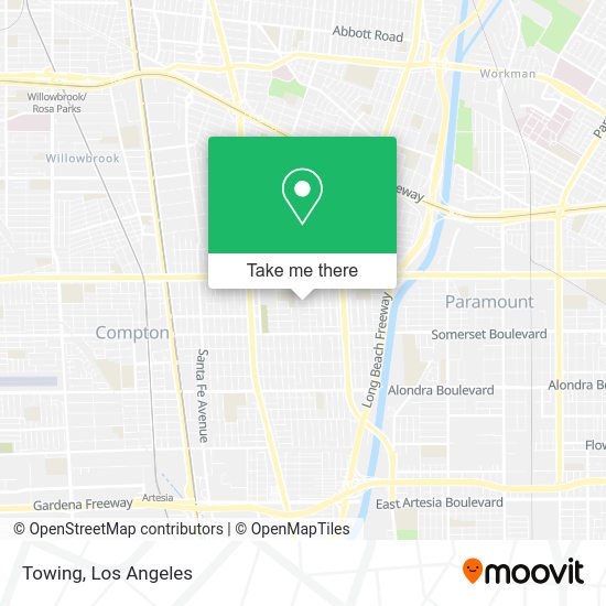 Towing map