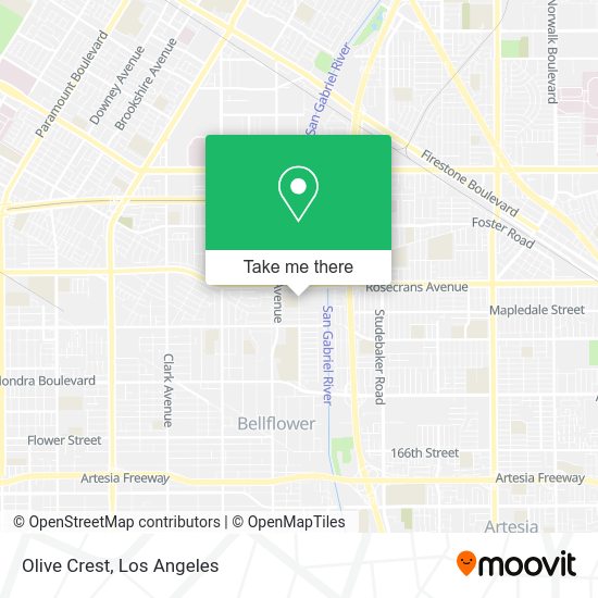 Mapa de Olive Crest