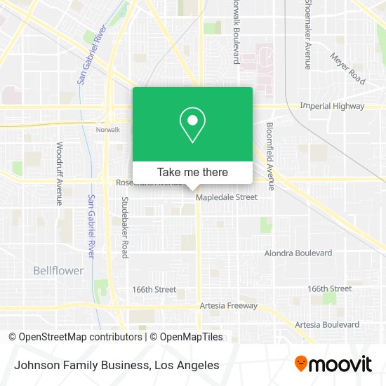 Johnson Family Business map