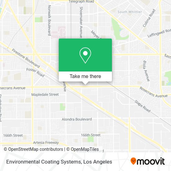Environmental Coating Systems map