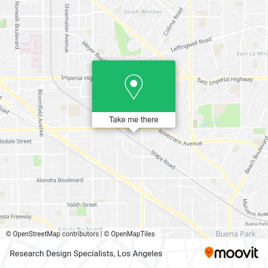 Mapa de Research Design Specialists