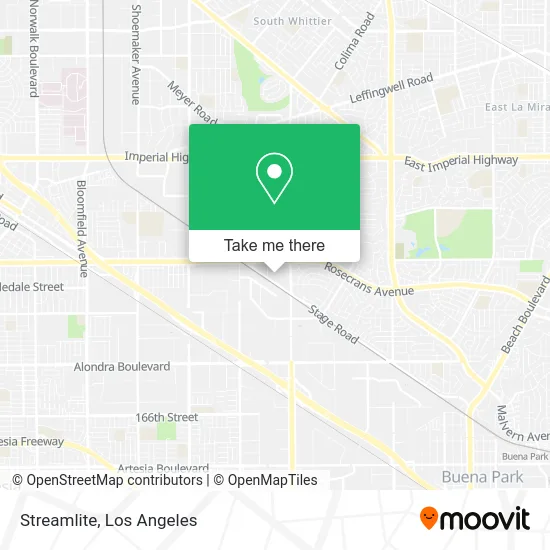 Streamlite map
