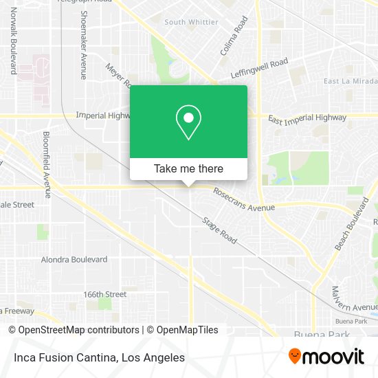 Inca Fusion Cantina map