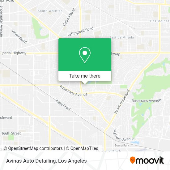 Avinas Auto Detailing map