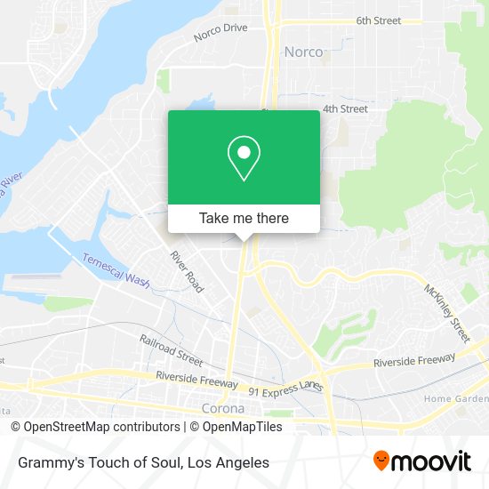 Grammy's Touch of Soul map