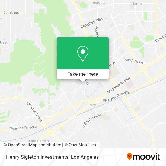 Henry Sigleton Investments map