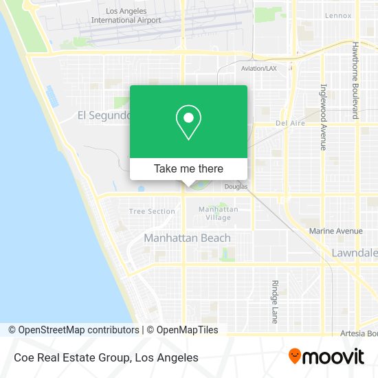 Coe Real Estate Group map