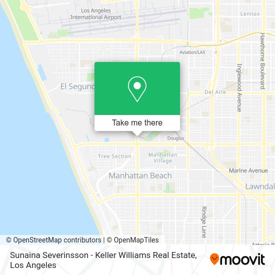 Sunaina Severinsson - Keller Williams Real Estate map