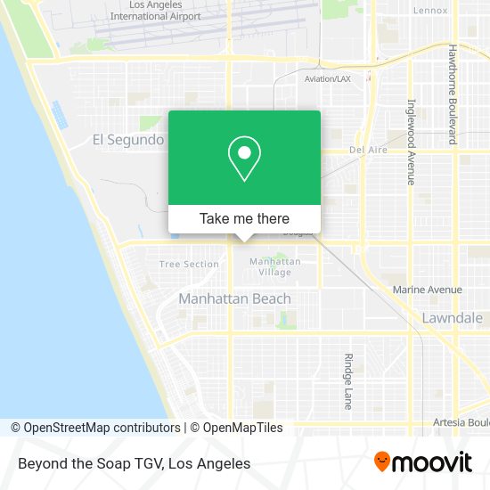 Beyond the Soap TGV map