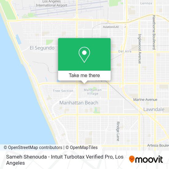 Mapa de Sameh Shenouda - Intuit Turbotax Verified Pro
