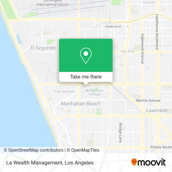 La Wealth Management map