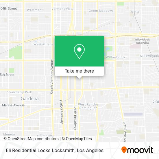 Eli Residential Locks Locksmith map