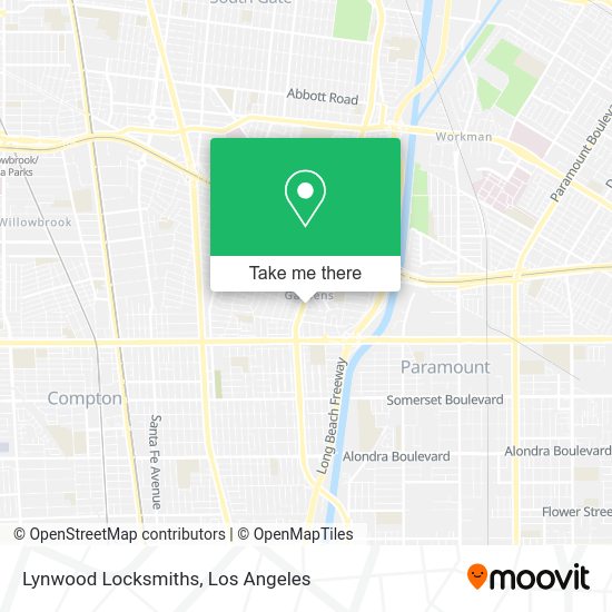 Mapa de Lynwood Locksmiths
