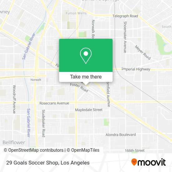 29 Goals Soccer Shop map