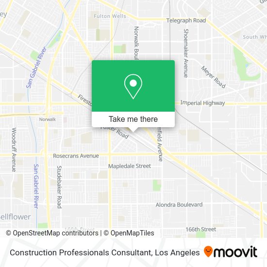 Mapa de Construction Professionals Consultant