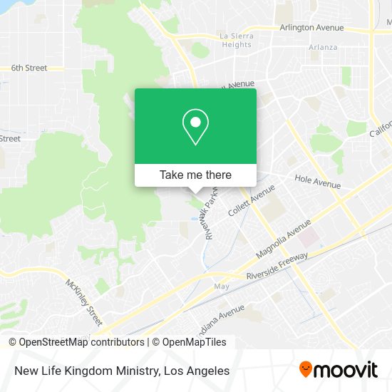 New Life Kingdom Ministry map