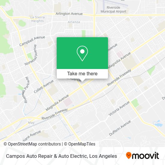 Mapa de Campos Auto Repair & Auto Electric