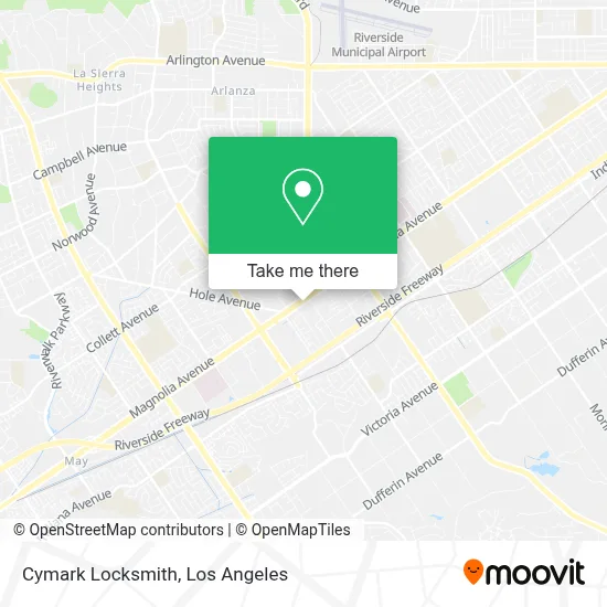 Cymark Locksmith map